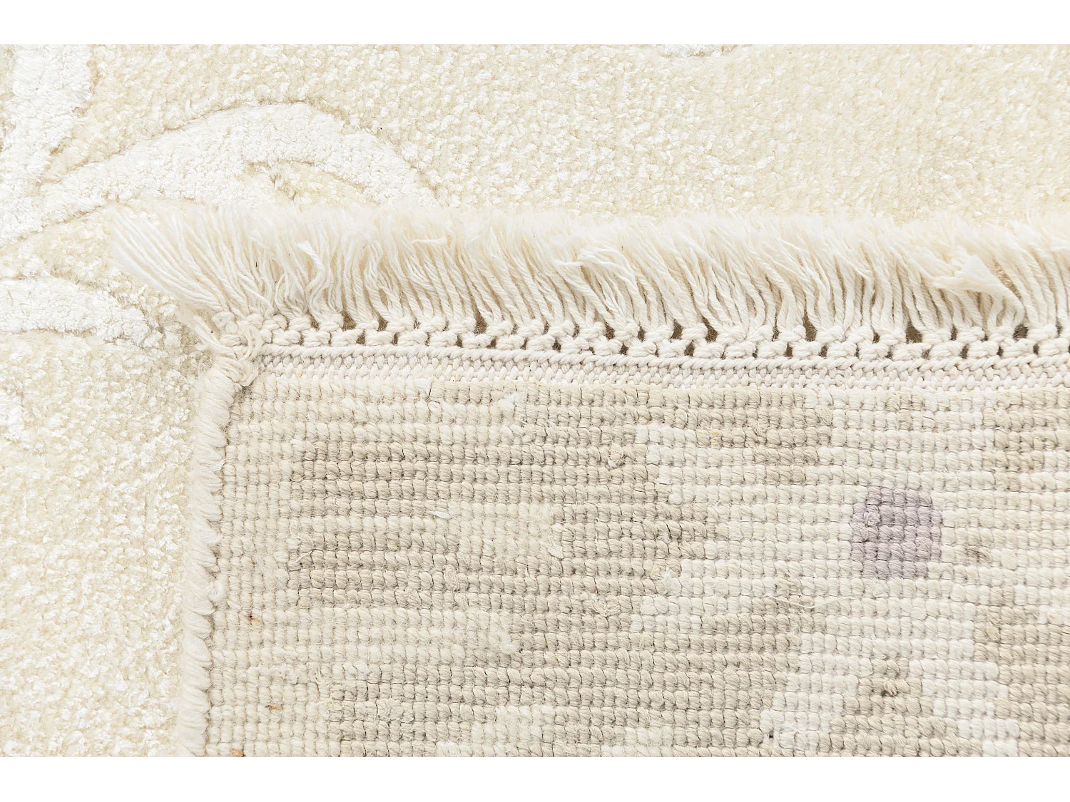 Tapis de laine 117x183 beige Darya