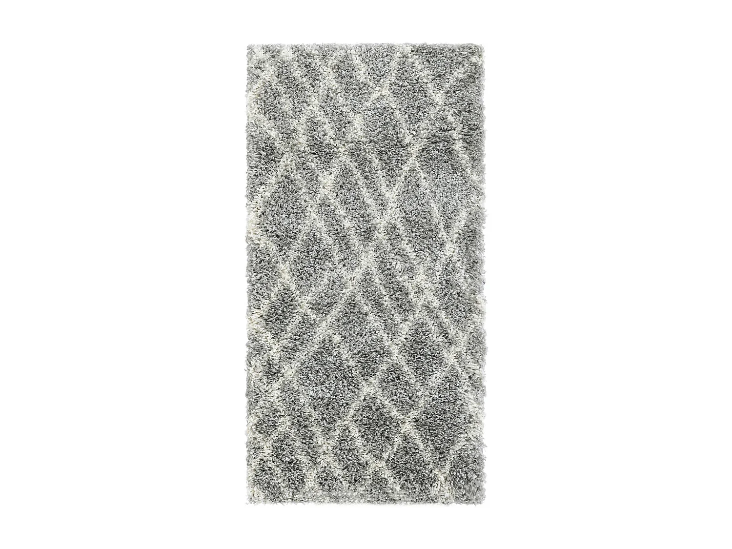 Tappeto shaggy  62x120 grigio Lachen Fence