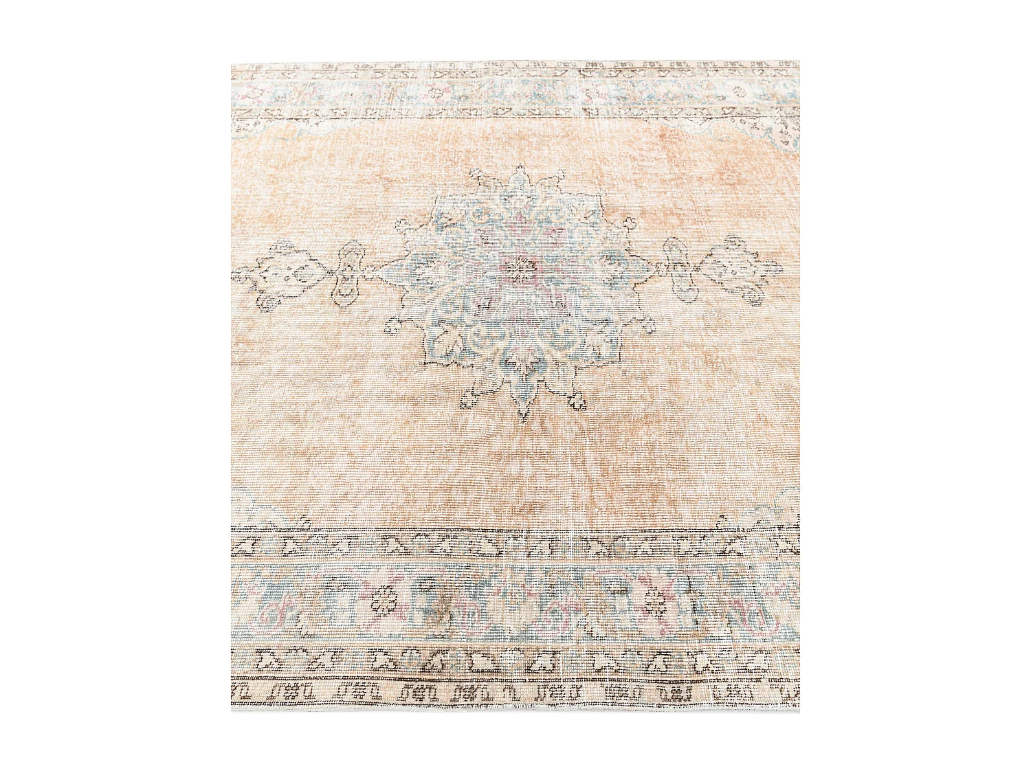 Tapis de laine 168x254 rose Ultra Vintage