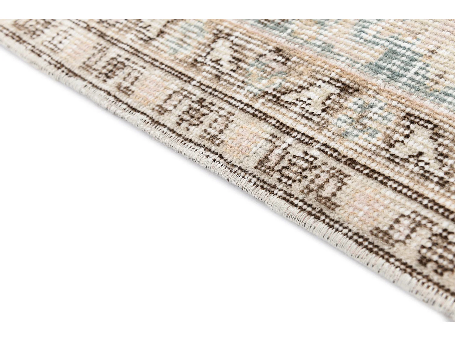 Tapis de laine 168x254 rose Ultra Vintage