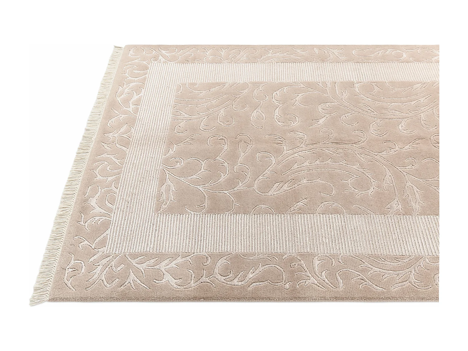 Tapis de laine 130x193 brun Darya