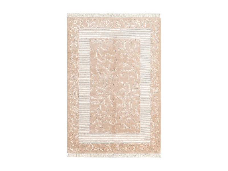 Tapis de laine 130x193 brun Darya