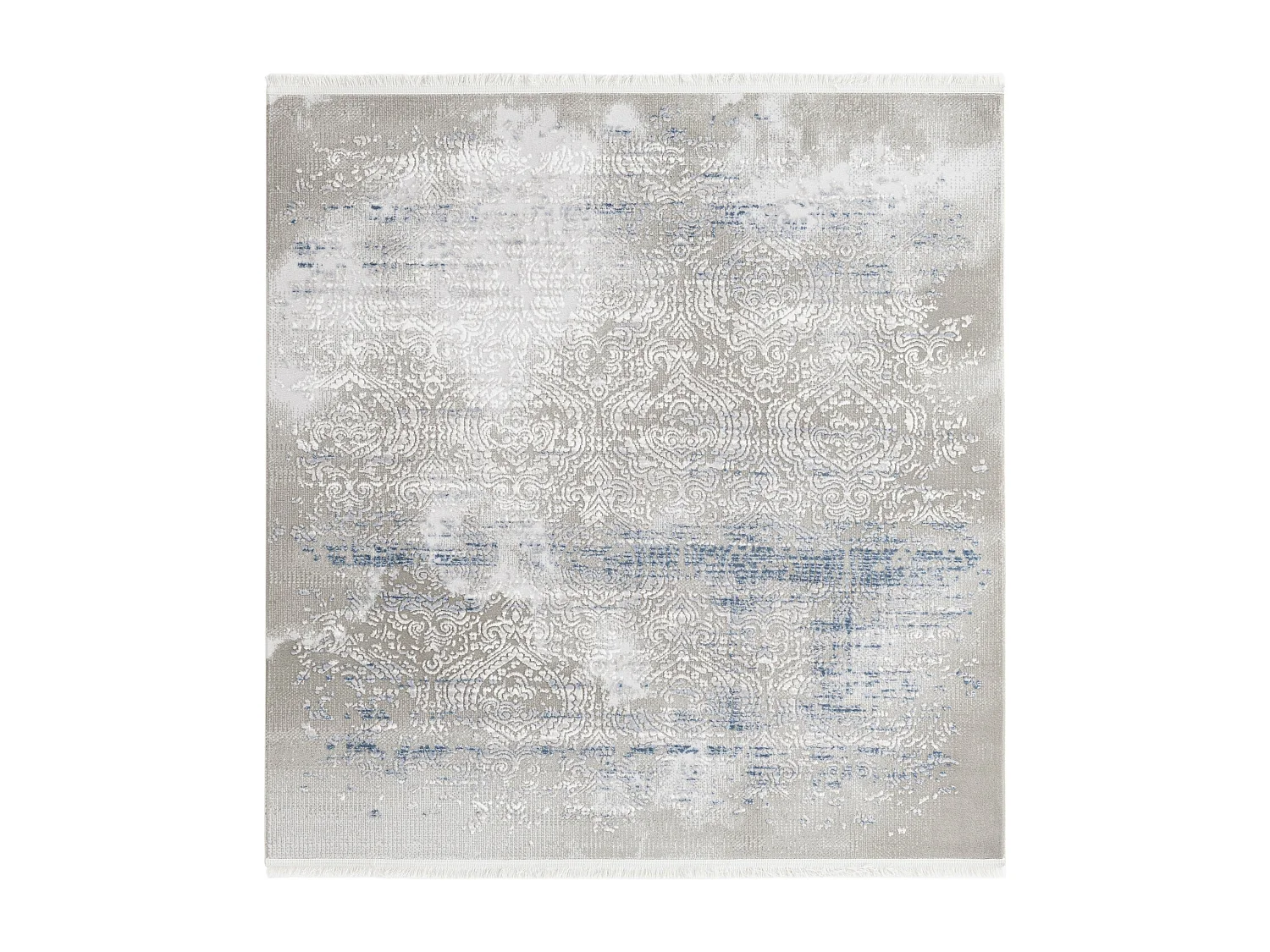 Tappeto 160x160 grigio blu Davos Charme