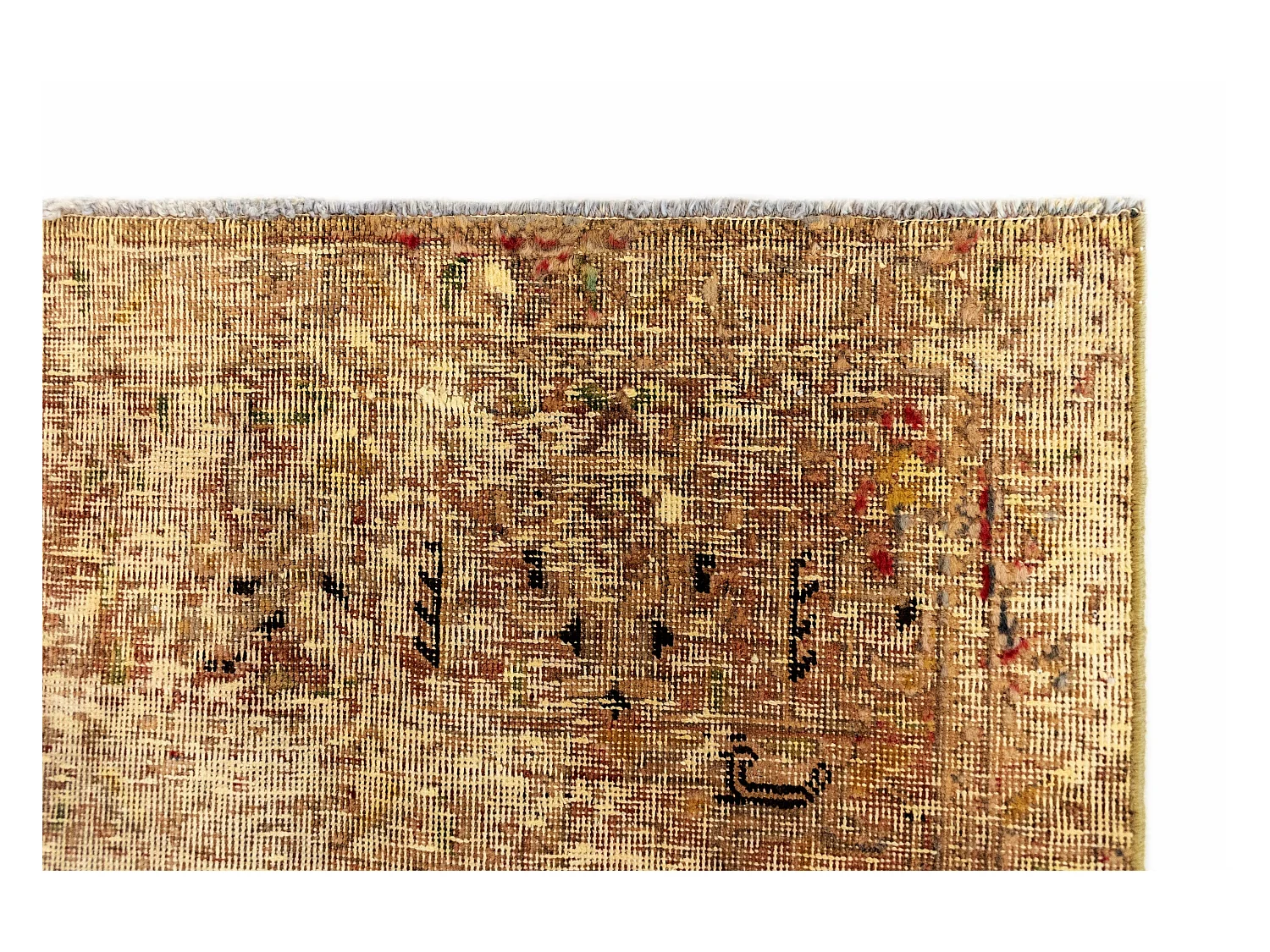 Wollteppich 190x299 Gelb Vintage Royal