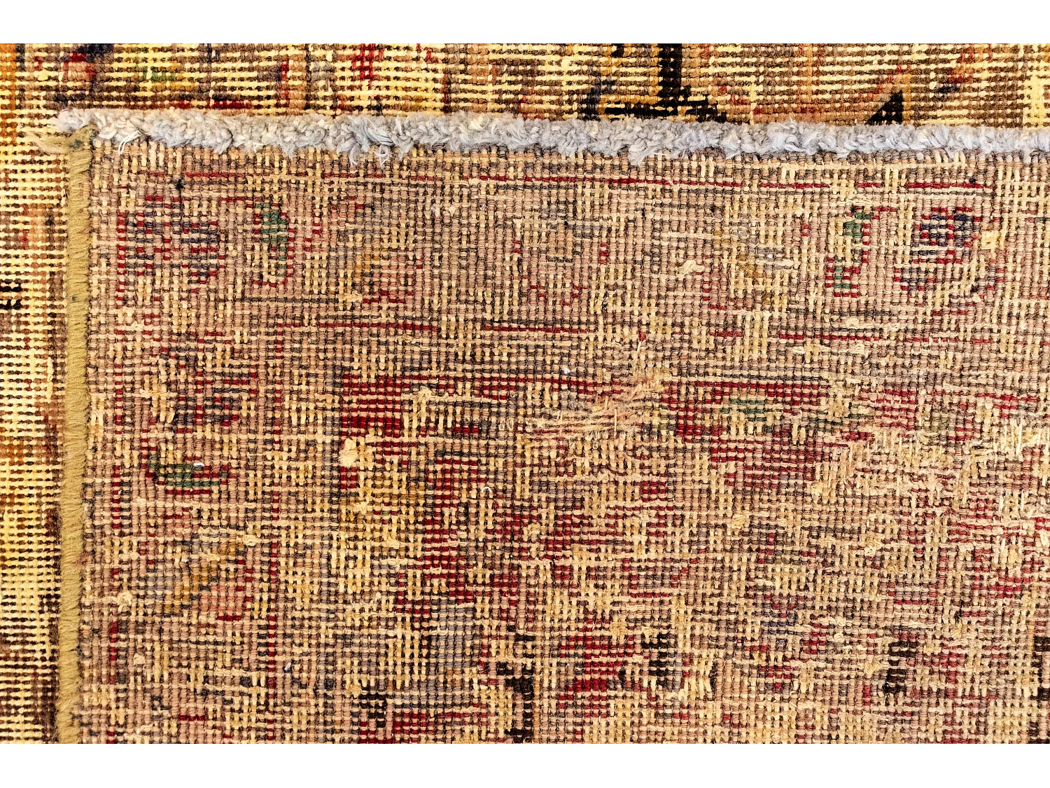 Wollteppich 190x299 Gelb Vintage Royal