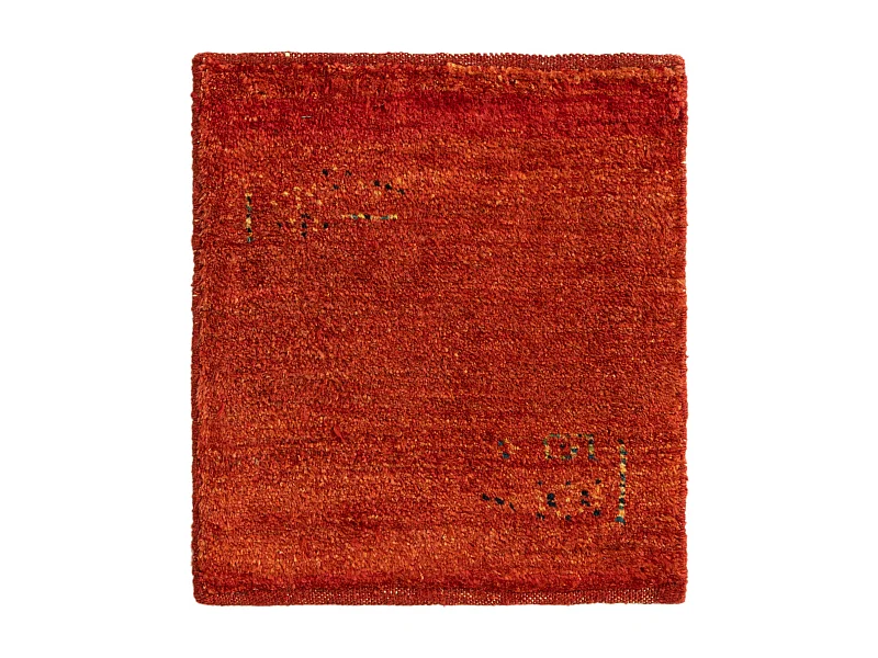 Tapis de laine 45x50 rouge Gabbeh