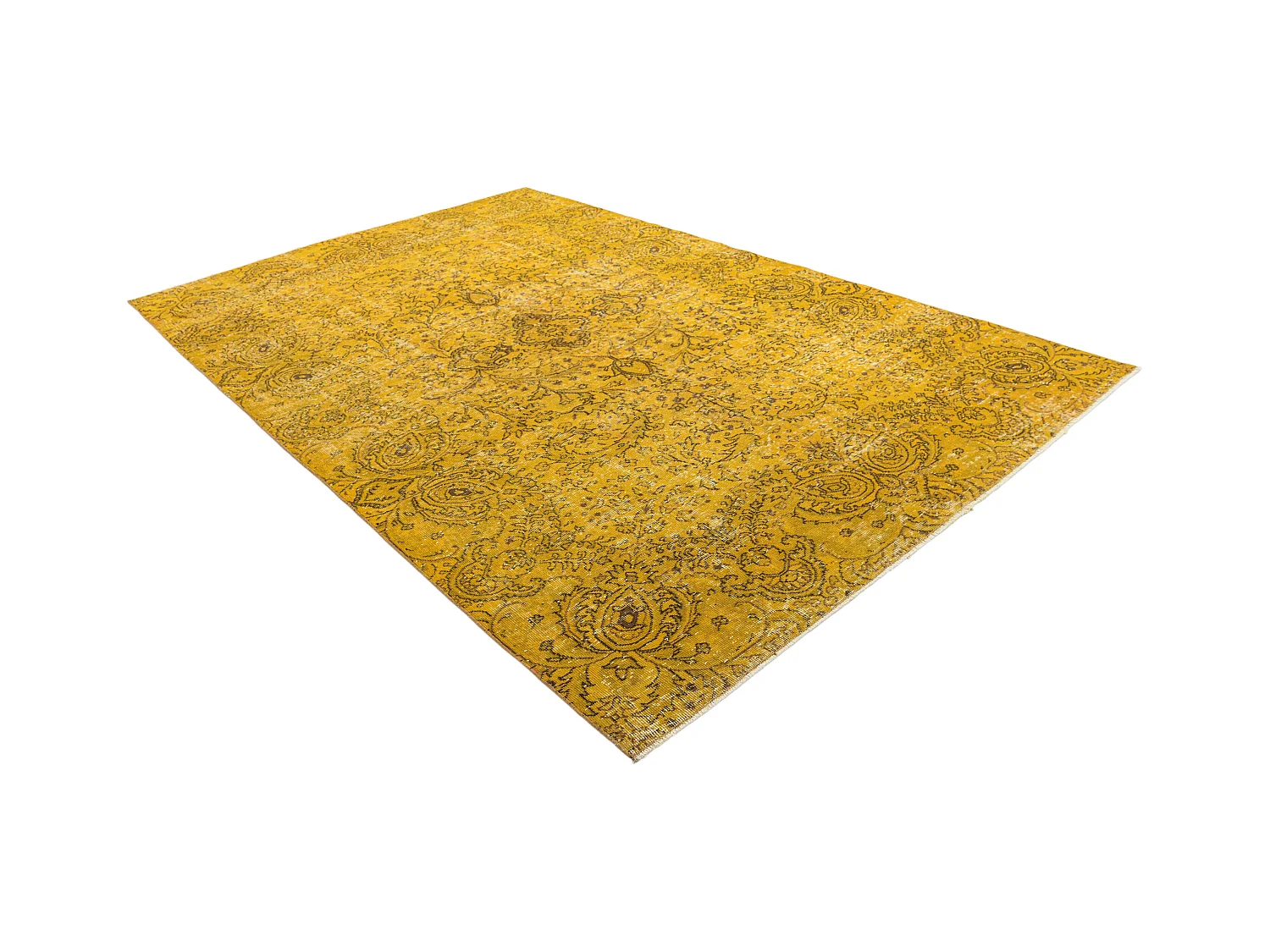 Wollteppich 208x318 Gelb Ultra Vintage