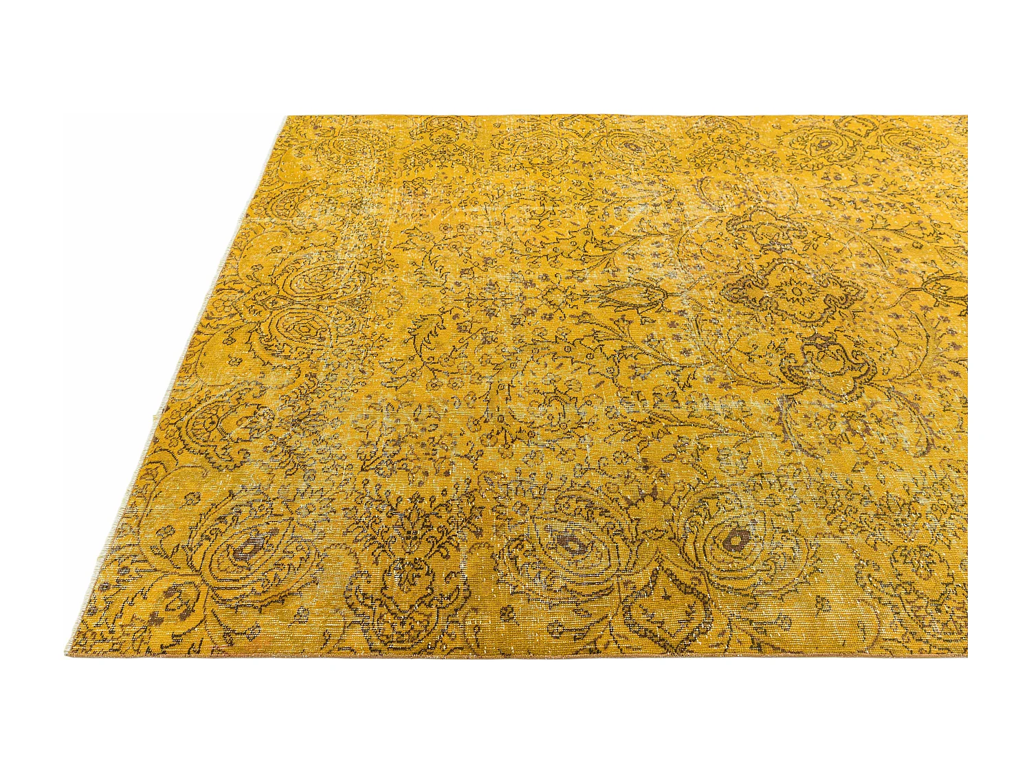 Wollteppich 208x318 Gelb Ultra Vintage