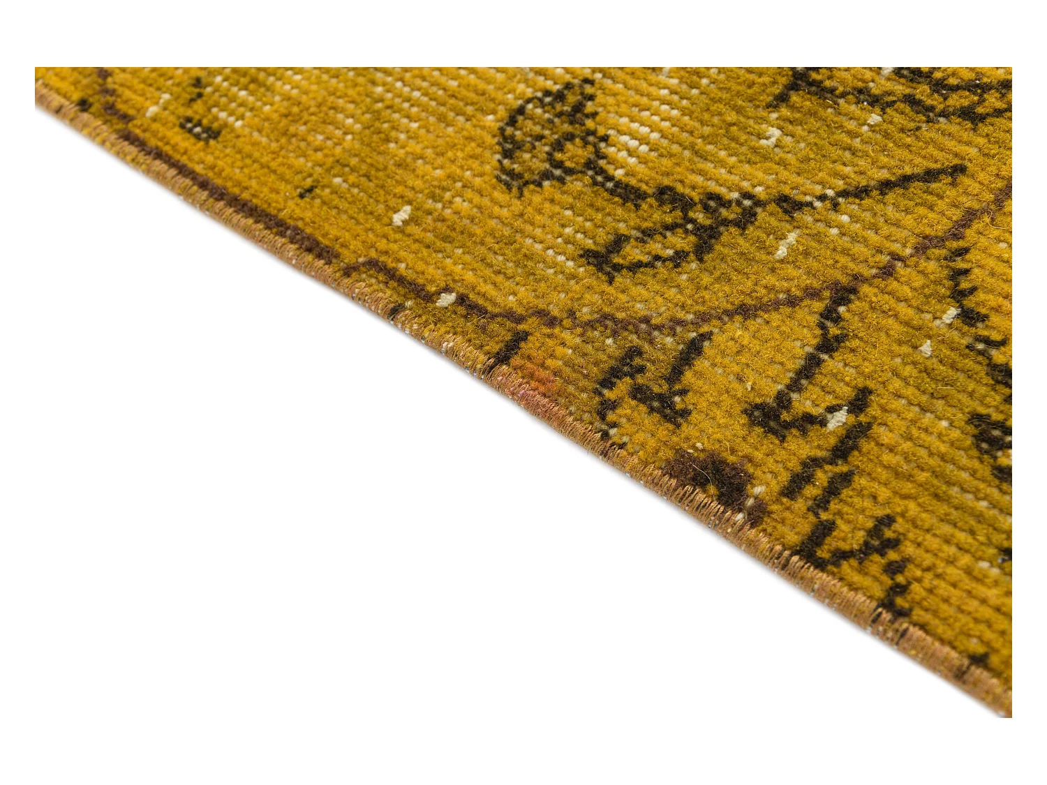 Wollteppich 208x318 Gelb Ultra Vintage