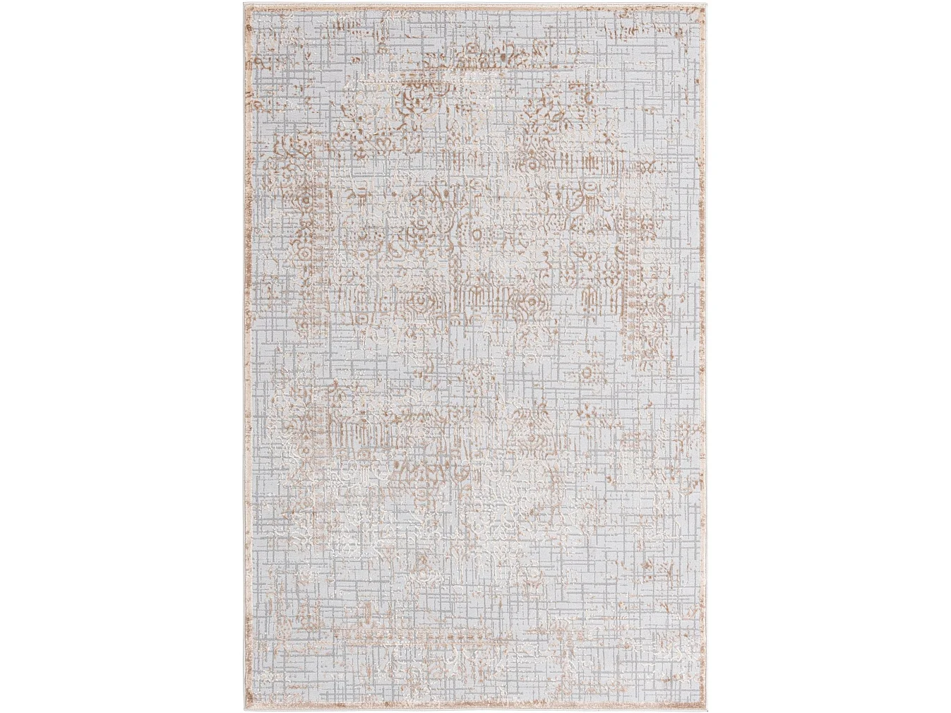 Tapijt 185x125 Grijs Bern Shimmer