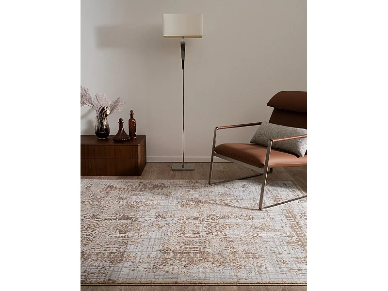 Tapis 125x185 gris Bern Shimmer