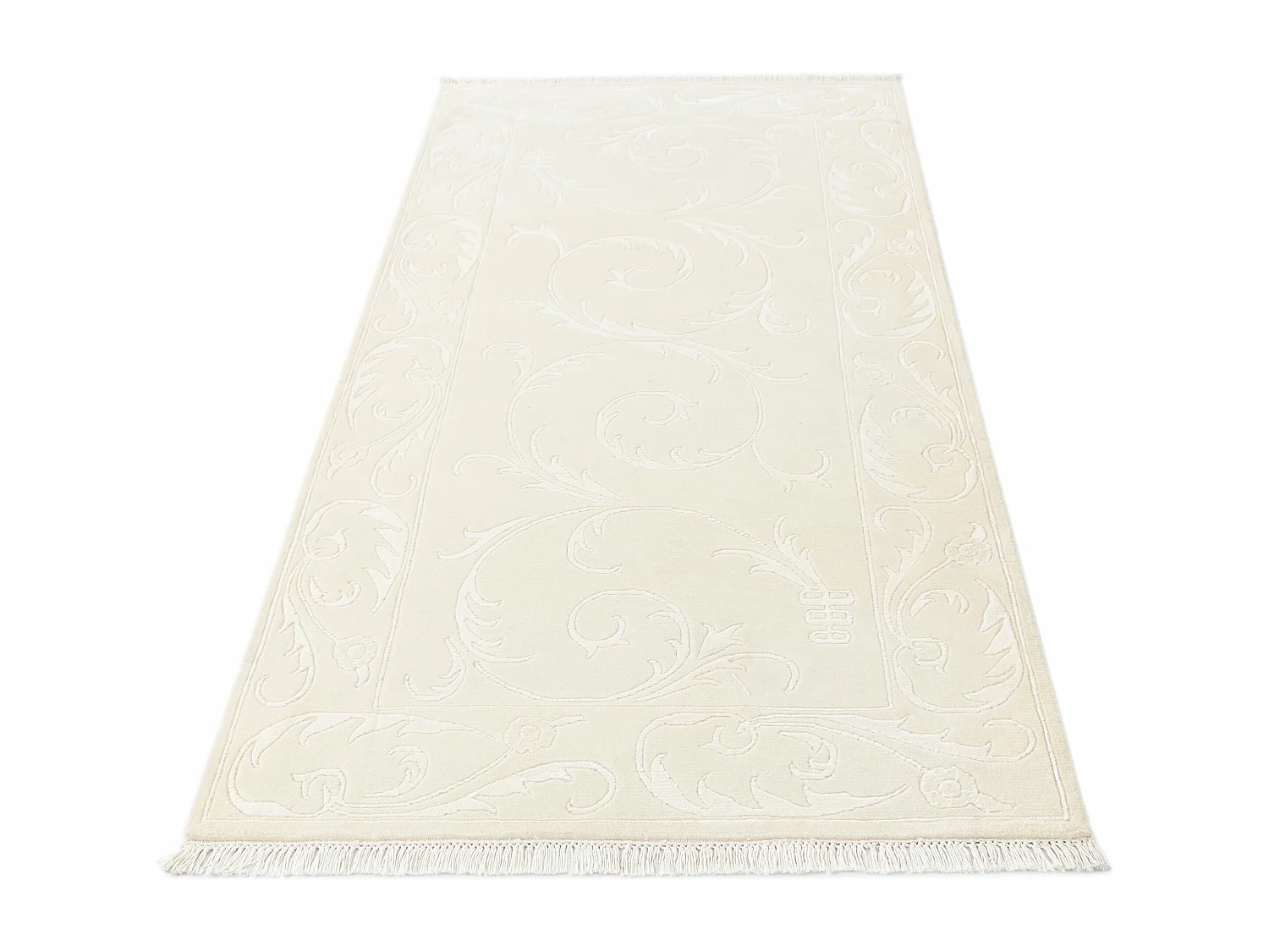 Tappeto per corridoio in lana 99x201 beige Darya