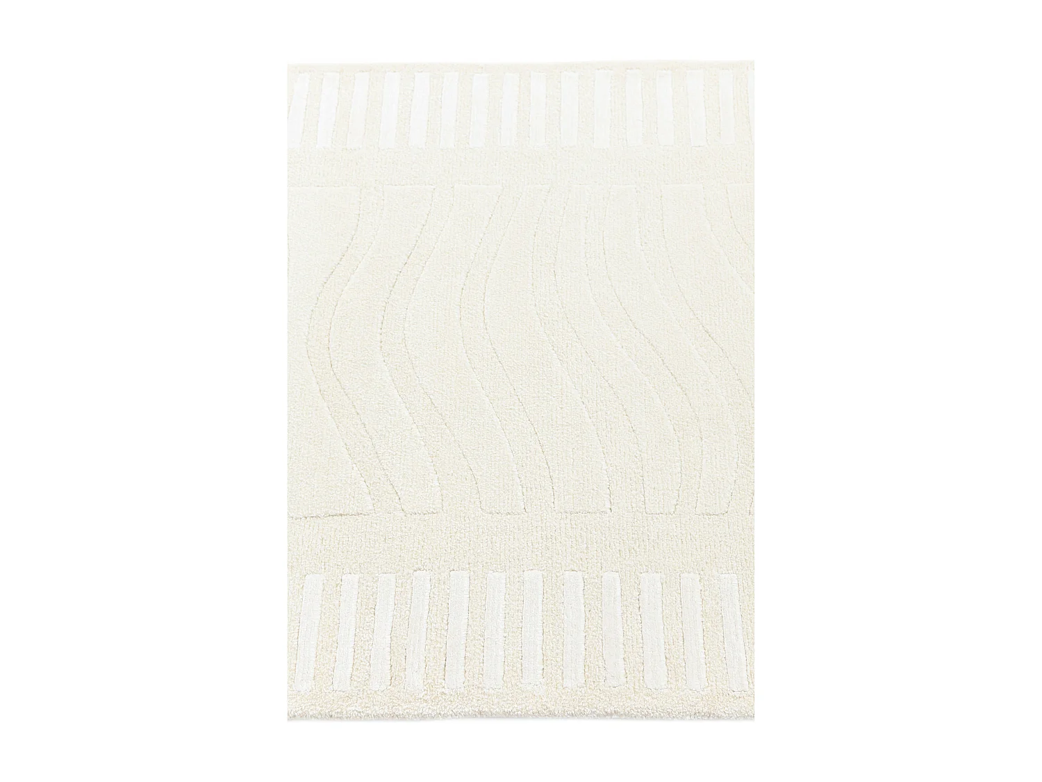 Tapis de couloir en laine 84x295 beige Darya