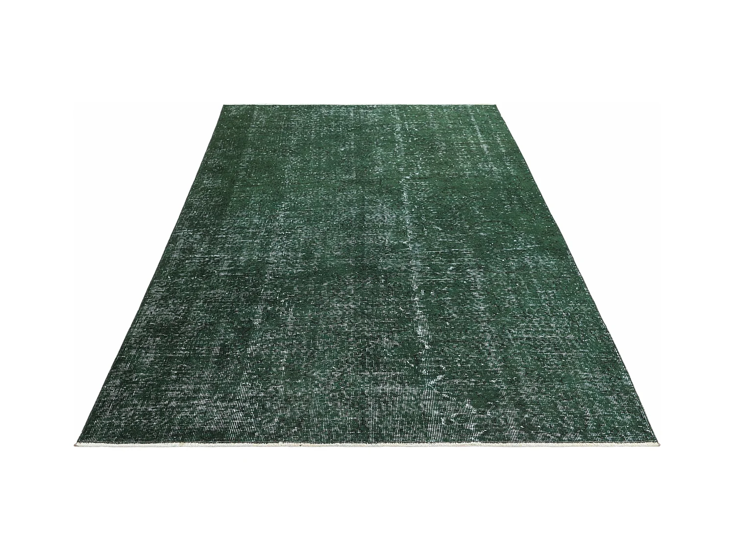 Wollteppich 152x239 Grün Ultra Vintage
