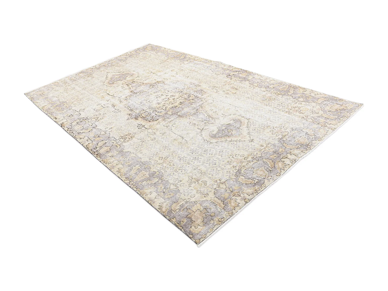Tapis de laine 165x274 beige Ultra Vintage