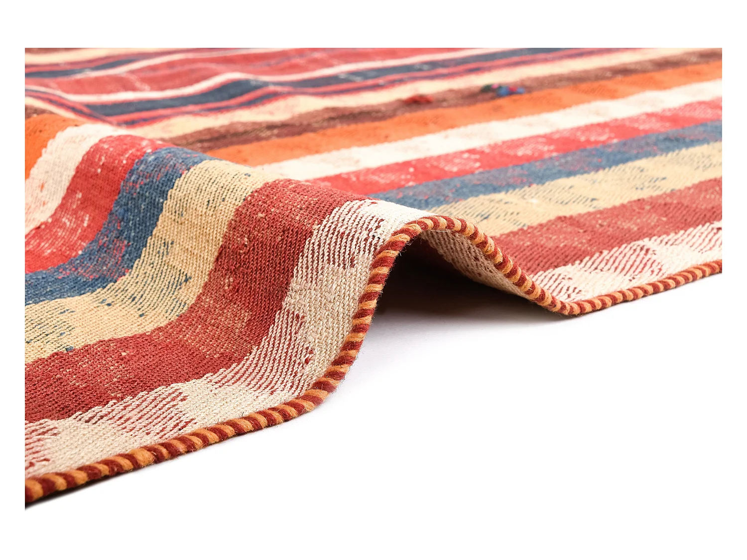 Wollteppich 137x189 Rot Jajim