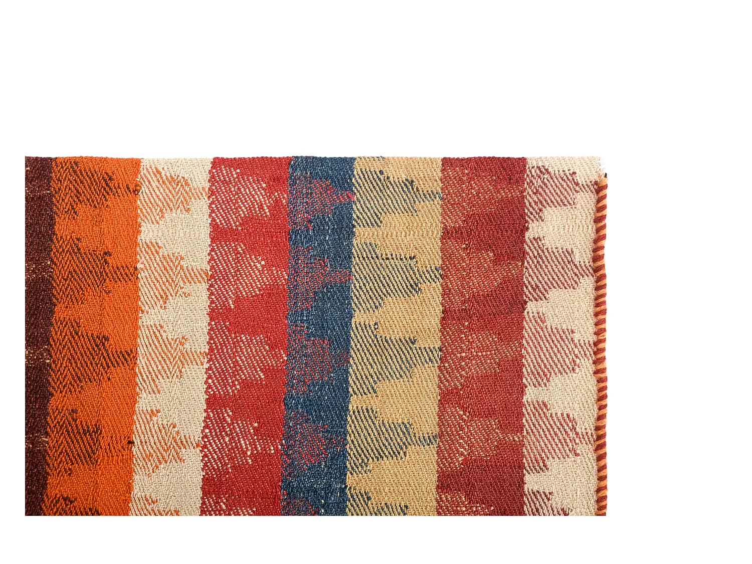 Wollteppich 137x189 Rot Jajim