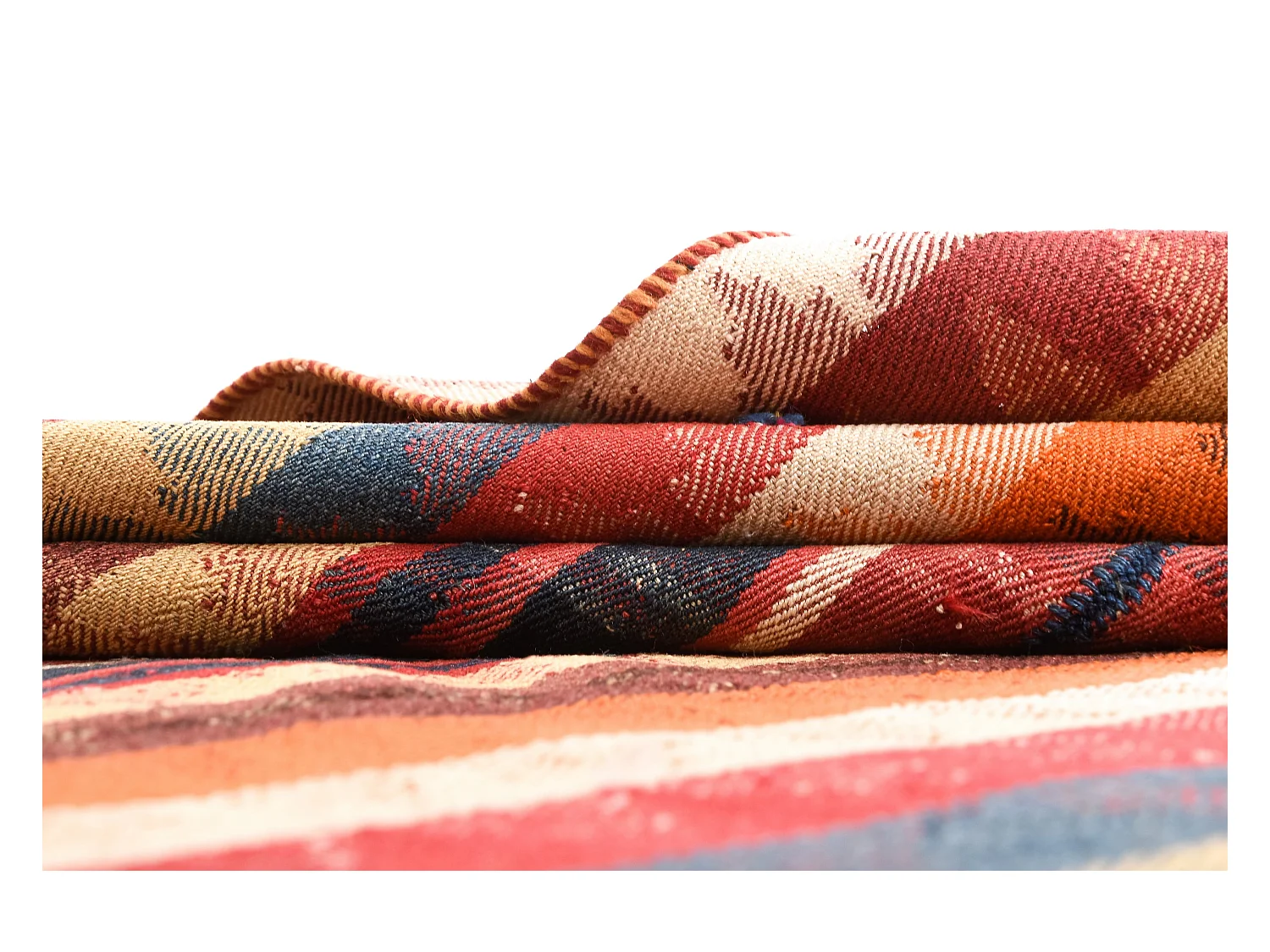 Wollteppich 137x189 Rot Jajim