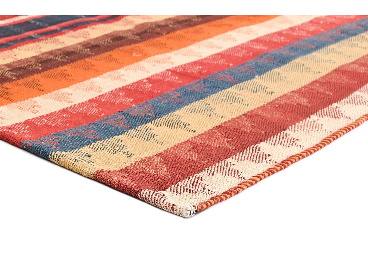 Tapis de laine 137x189 rouge Jajim