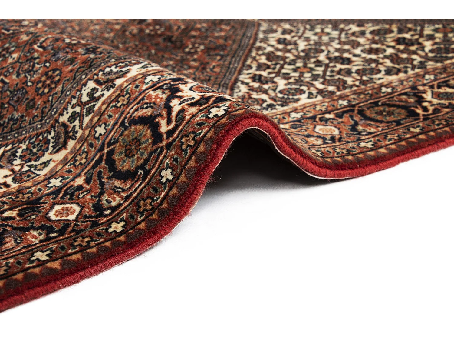 Tapis de couloir en laine 85x305 brun Bidjar