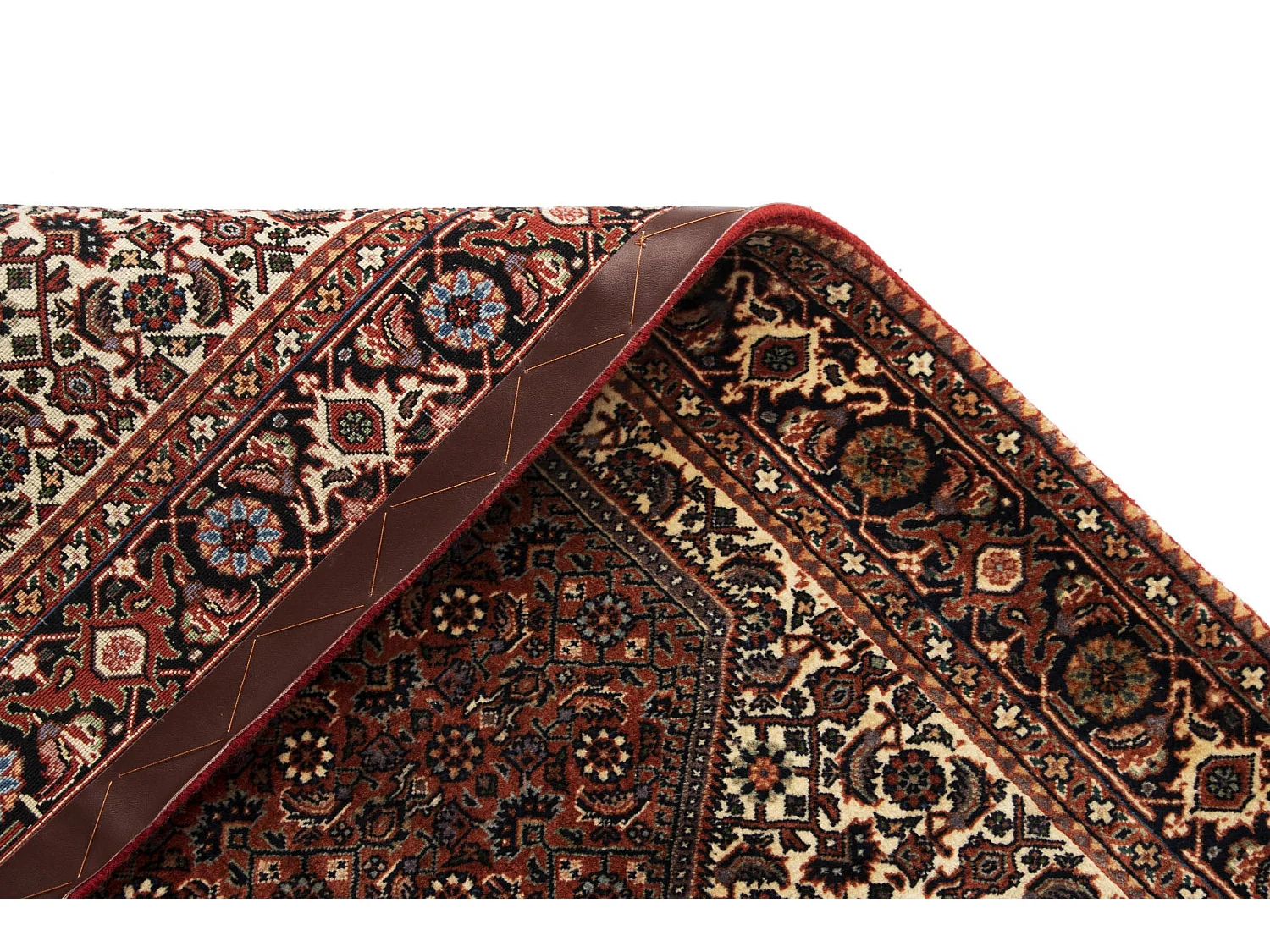 Tapis de couloir en laine 85x305 brun Bidjar