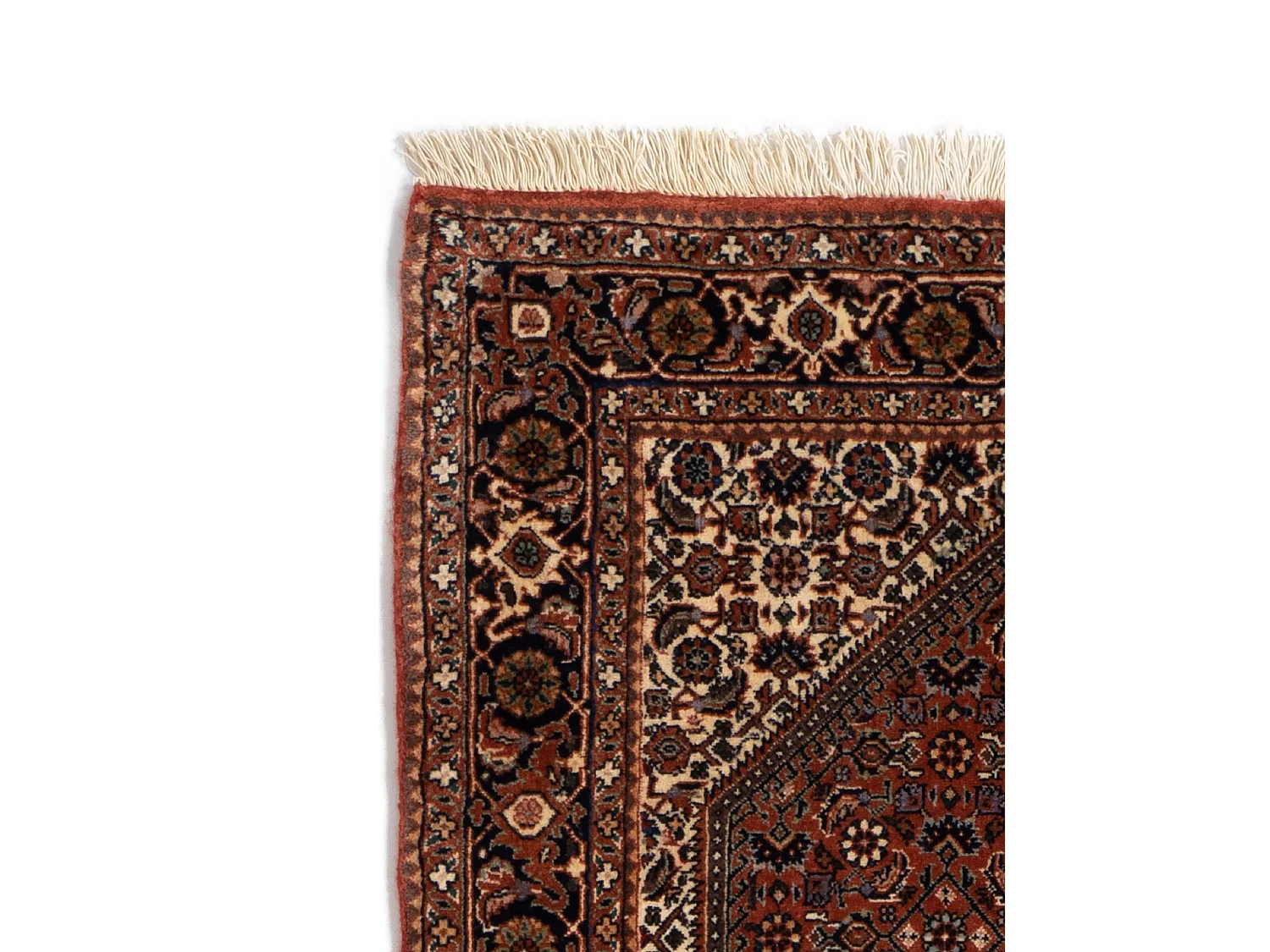 Tapis de couloir en laine 85x305 brun Bidjar