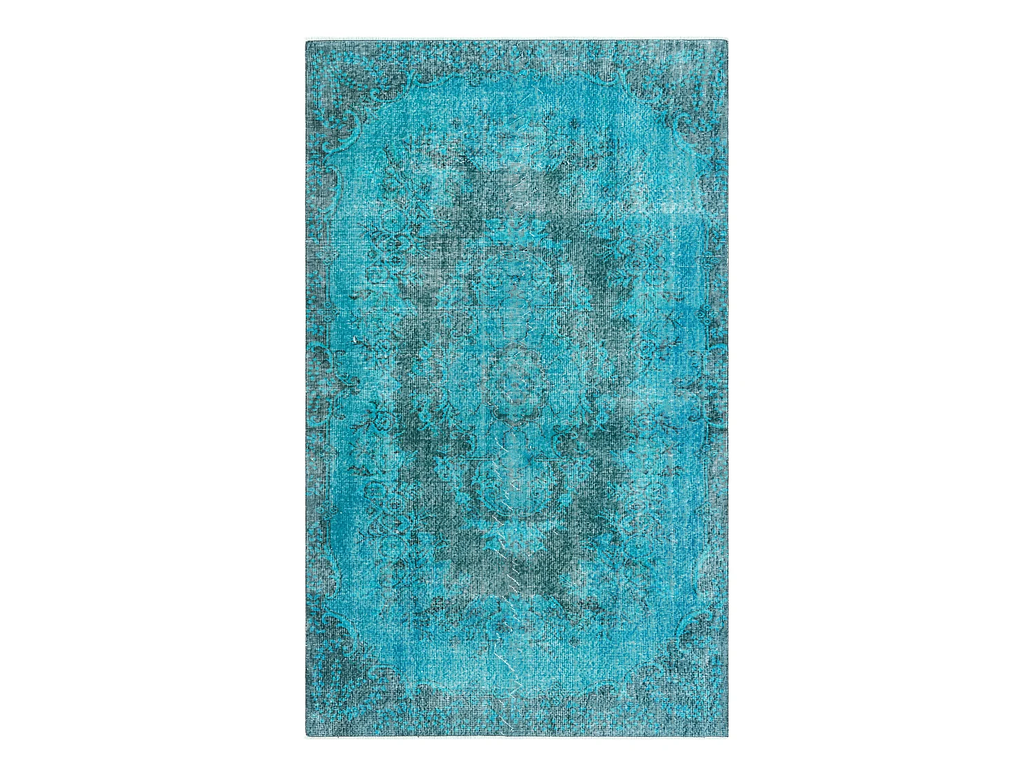 Wollteppich 163x272 Blau Ultra Vintage