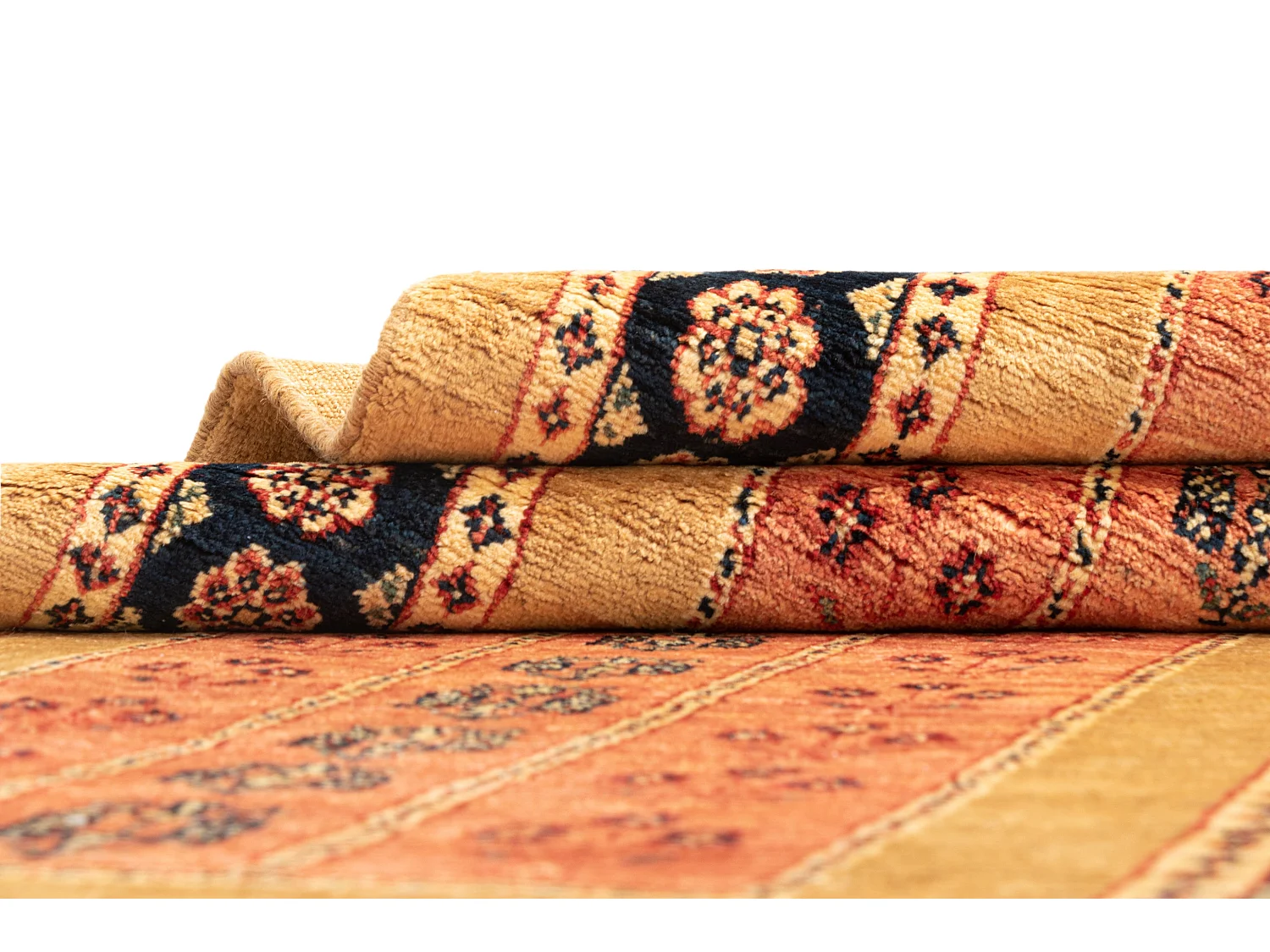 Tapis de couloir en laine 83x208 brun Kashkuli