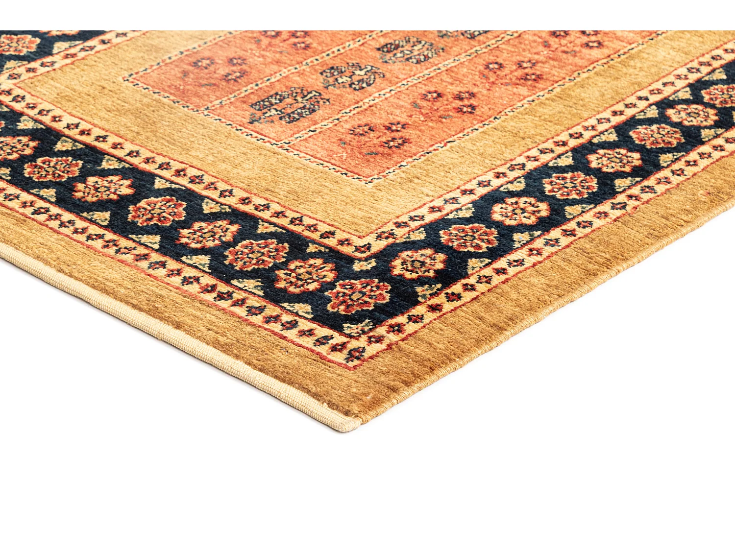 Tapis de couloir en laine 83x208 brun Kashkuli