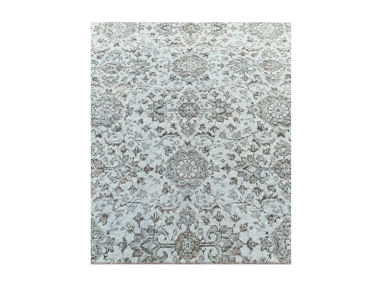 Tapis de laine 114x213 Bleu Ultra Vintage