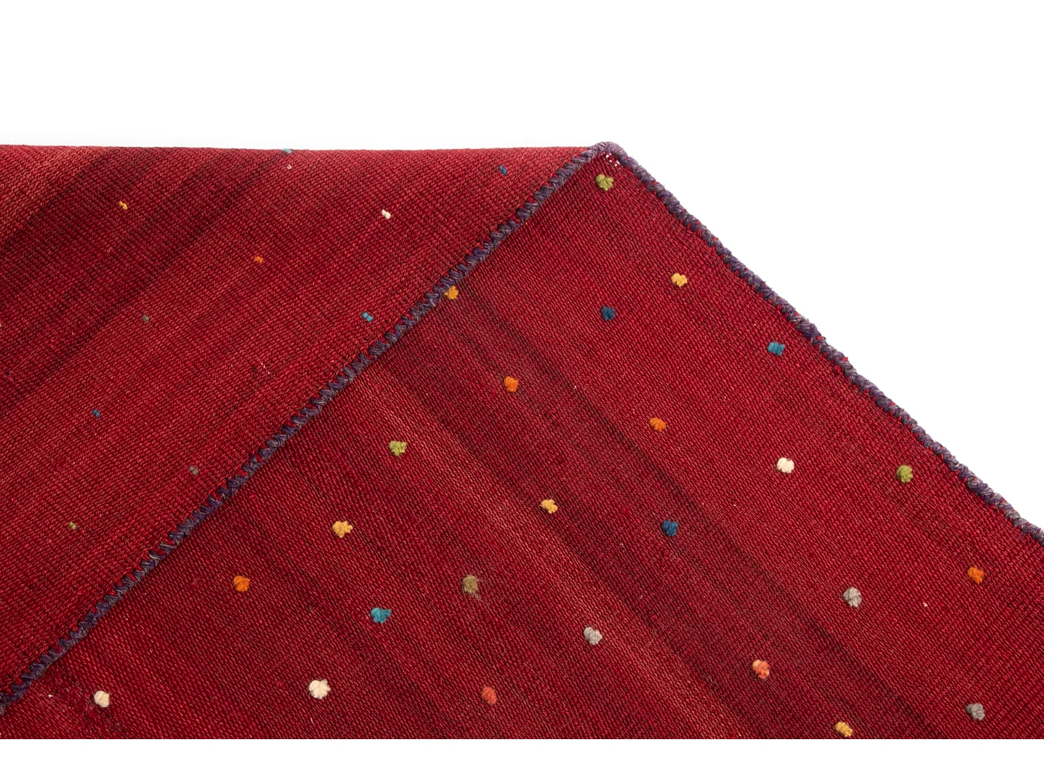 Wollteppich 116x216 Orange Jajim