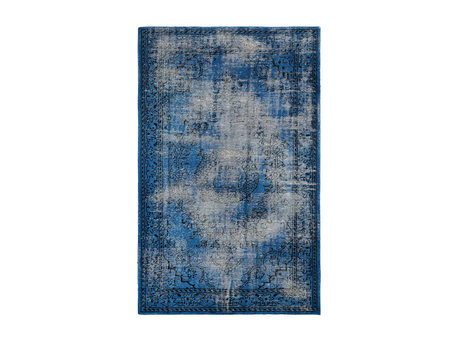 Tapis de laine 179x278 brun Vintage