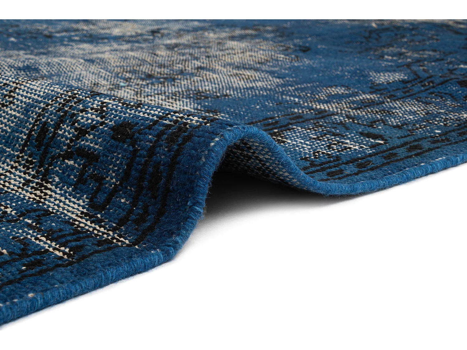 Tapis de laine 179x278 brun Vintage