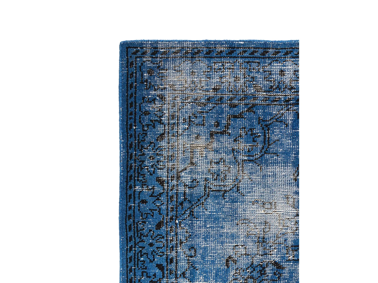 Tapis de laine 179x278 brun Vintage