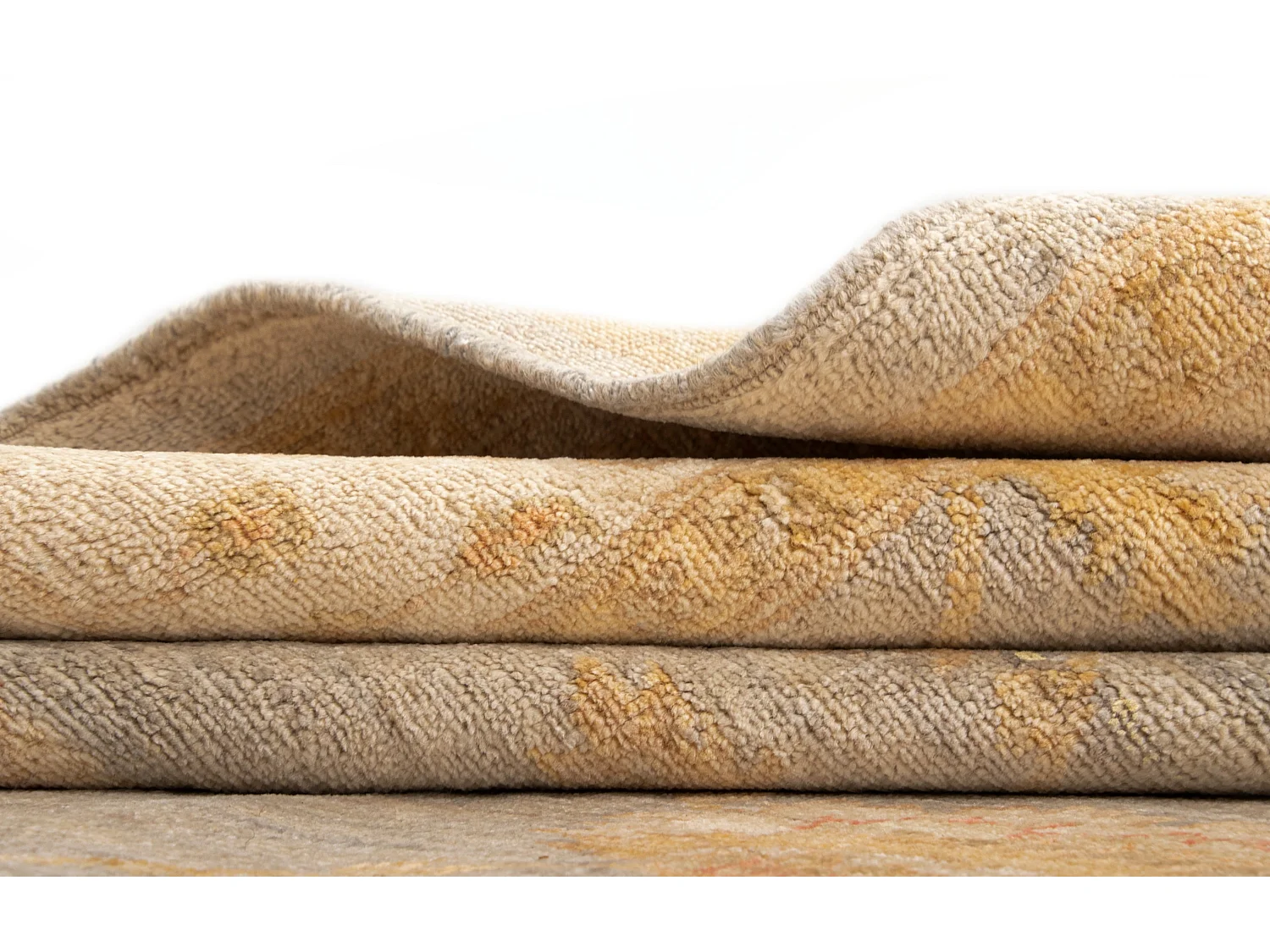 Tapis de laine 174x237 gris Kaizar