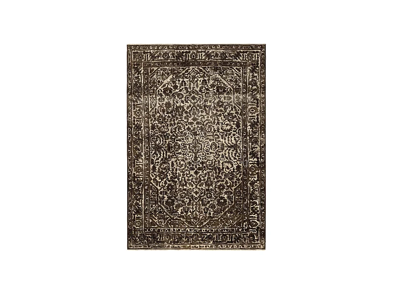 Tappeto in lana 194x295 marrone Vintage Royal