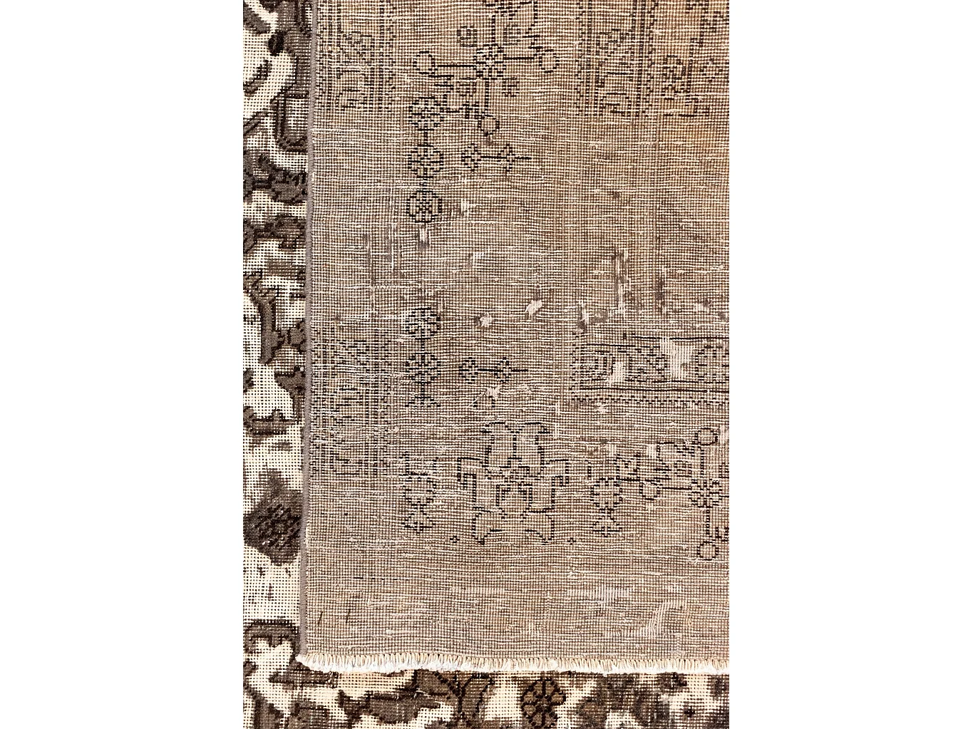 Wollteppich 194x295 Braun Vintage Royal