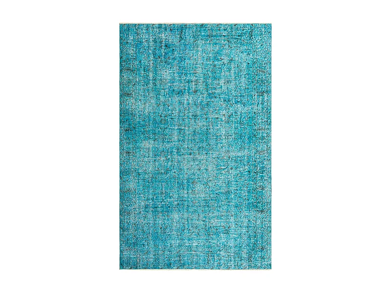 Wollteppich 163x262 Blau Ultra Vintage