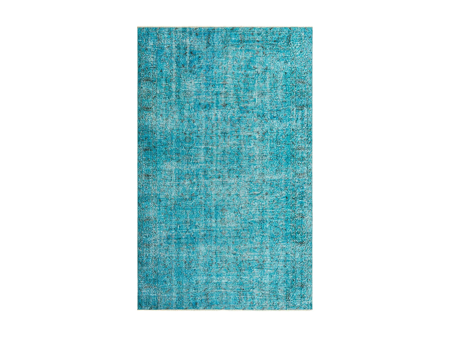 Wollteppich 163x262 Blau Ultra Vintage