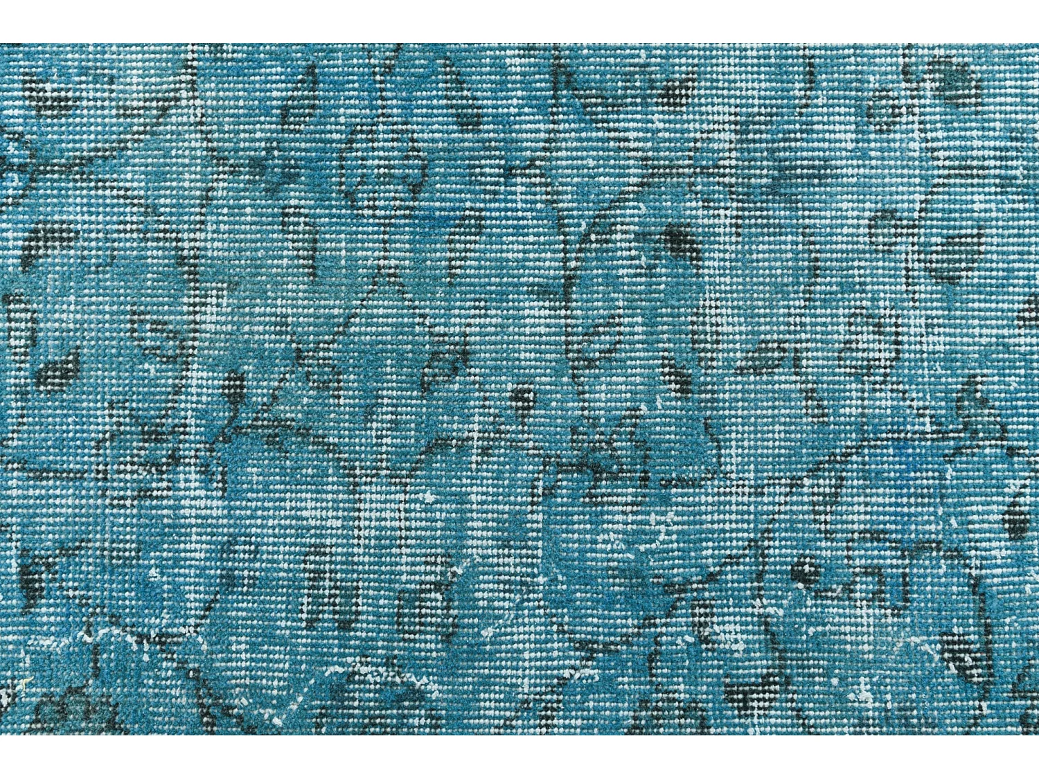 Wollteppich 163x262 Blau Ultra Vintage