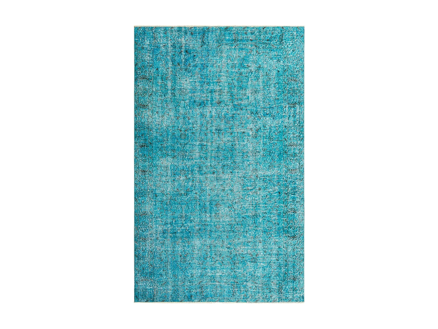 Wollteppich 163x262 Blau Ultra Vintage