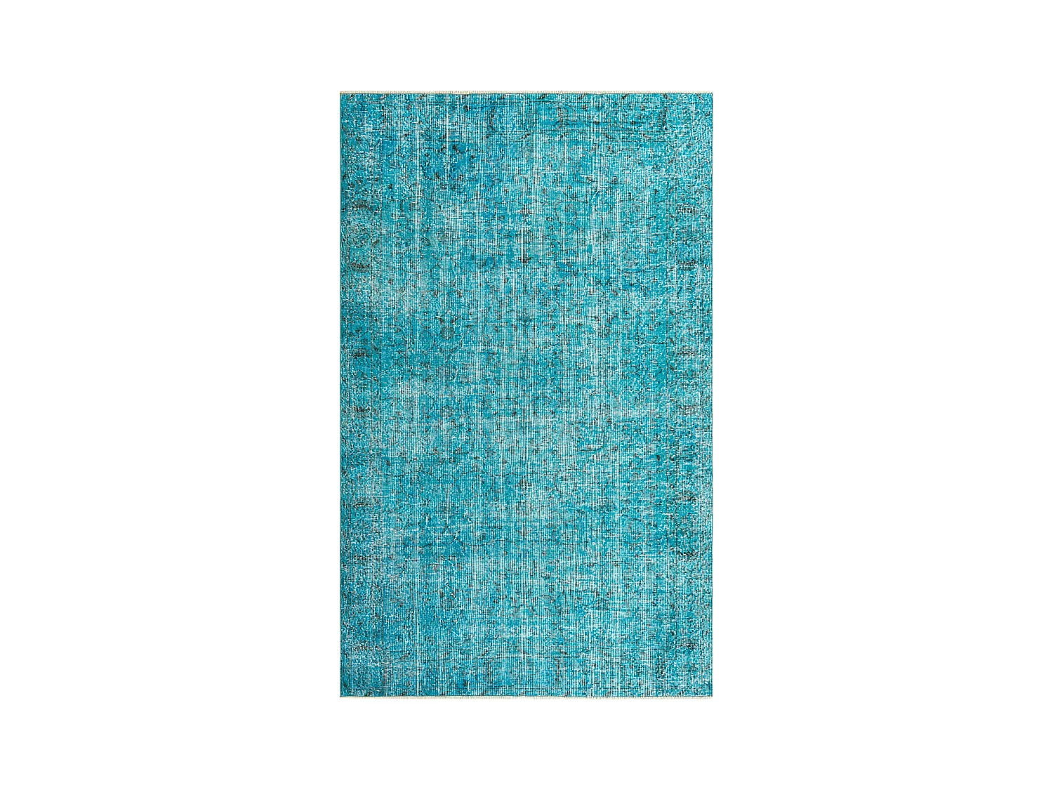 Tapis de laine 163x262 Bleu Ultra Vintage