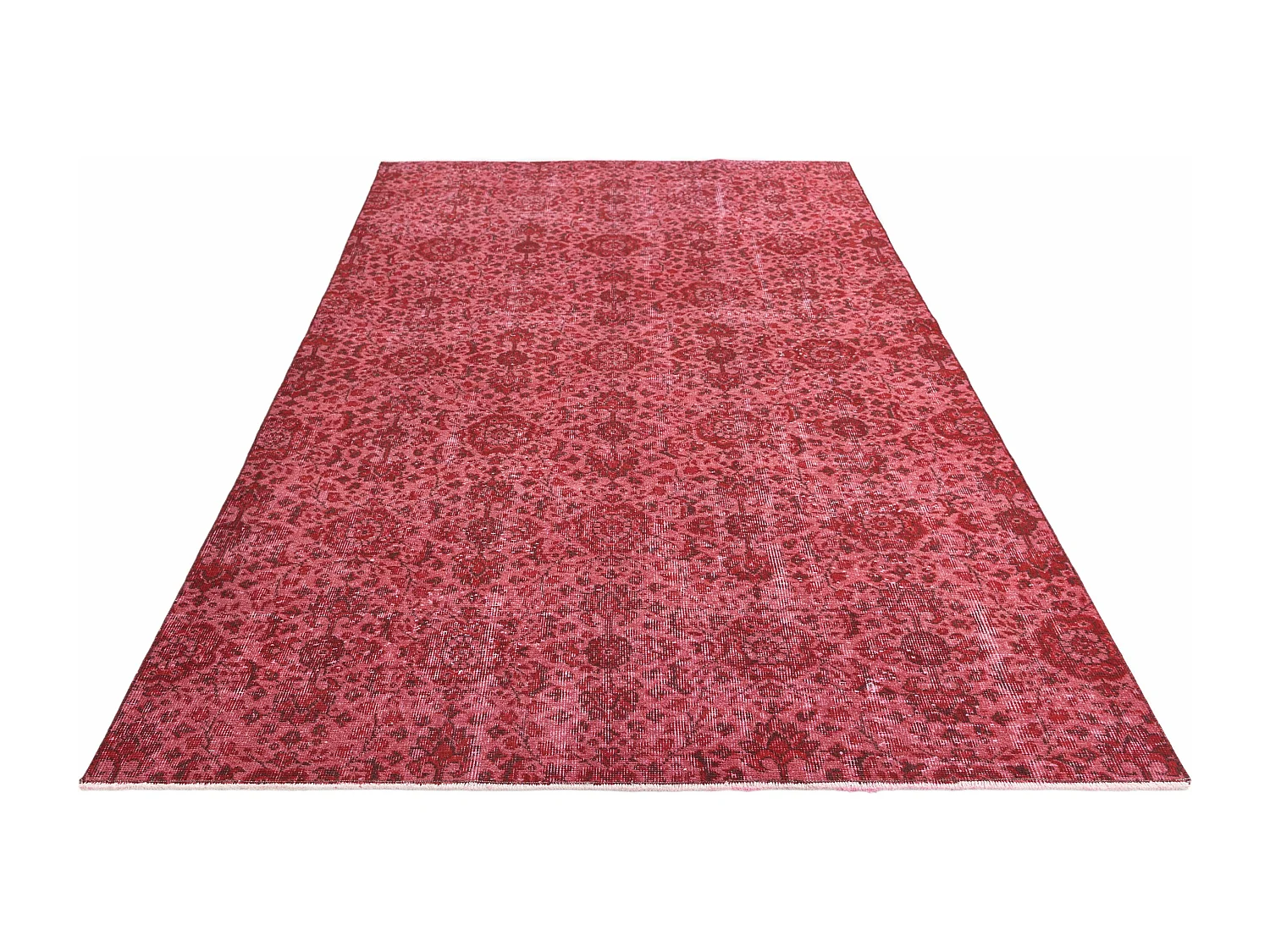 Tapis de laine 175x277 rouge Ultra Vintage