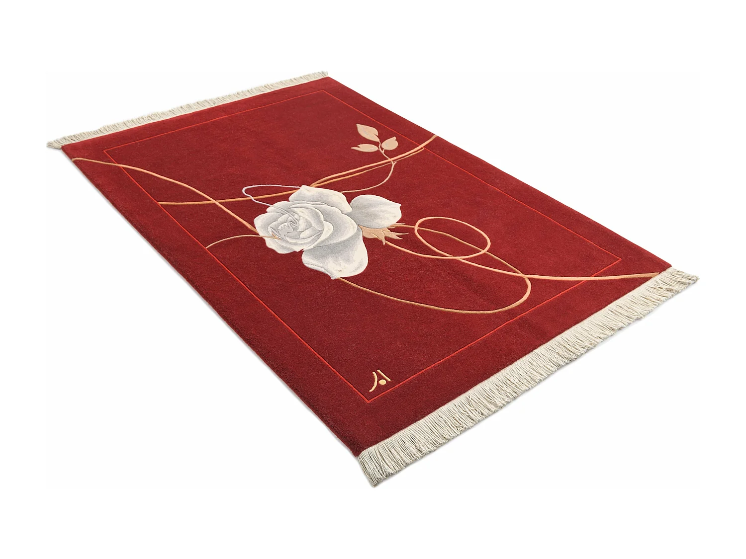 Tappeto in lana 122x178 rosso Darya