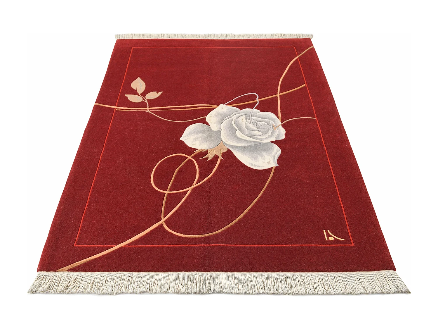 Tappeto in lana 122x178 rosso Darya