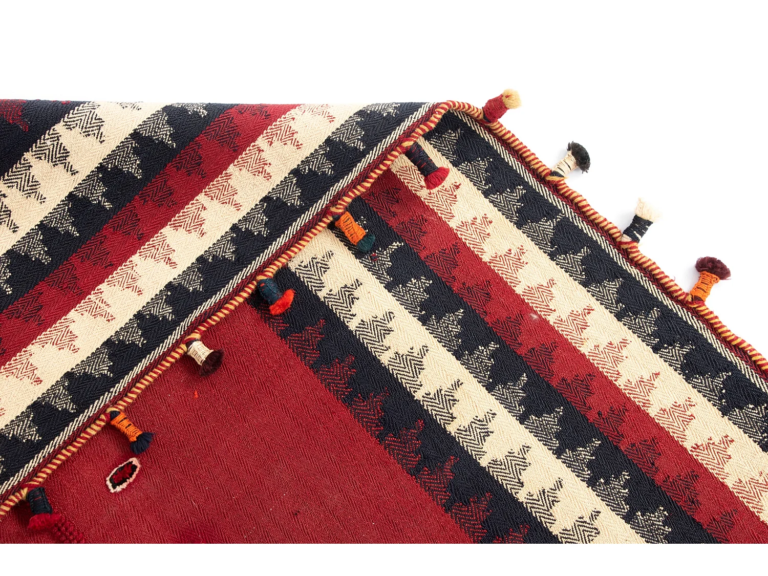 Wollteppich 131x237 Rot Jajim