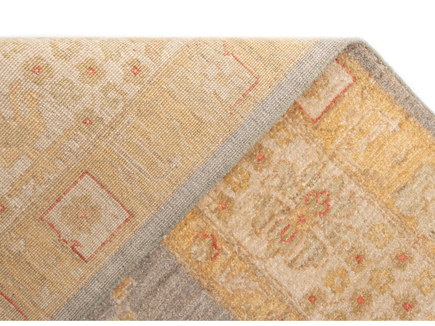 Tappeto in lana 249x297 grigio Kaizar