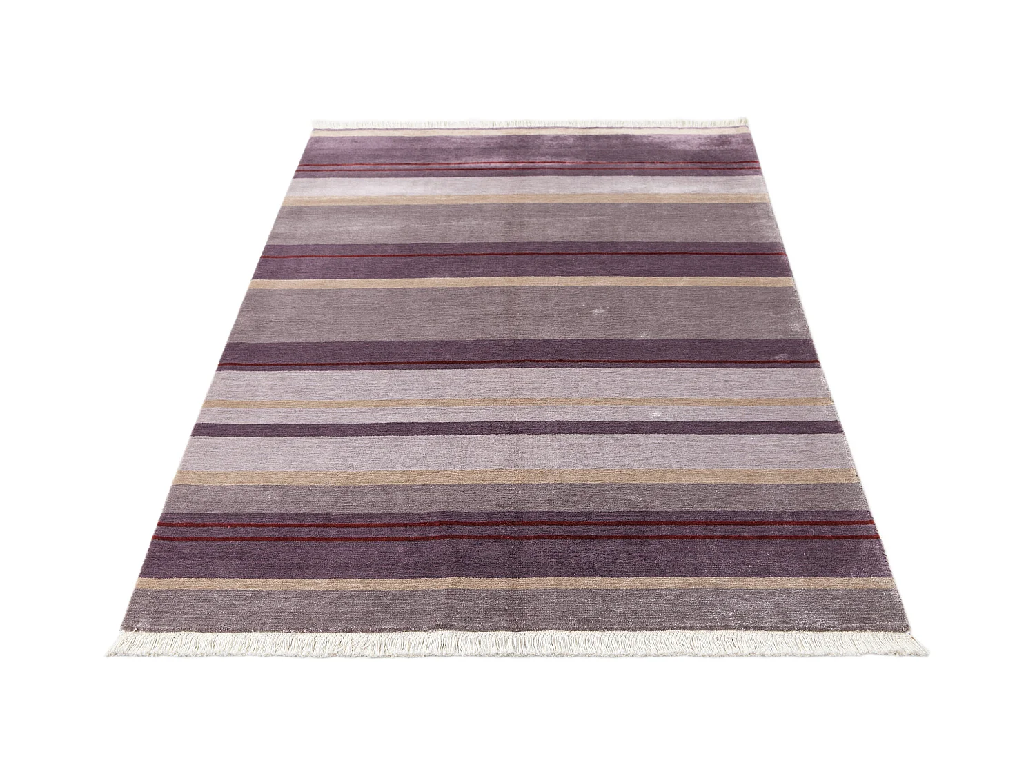 Wollteppich 119x185 Lila Darya