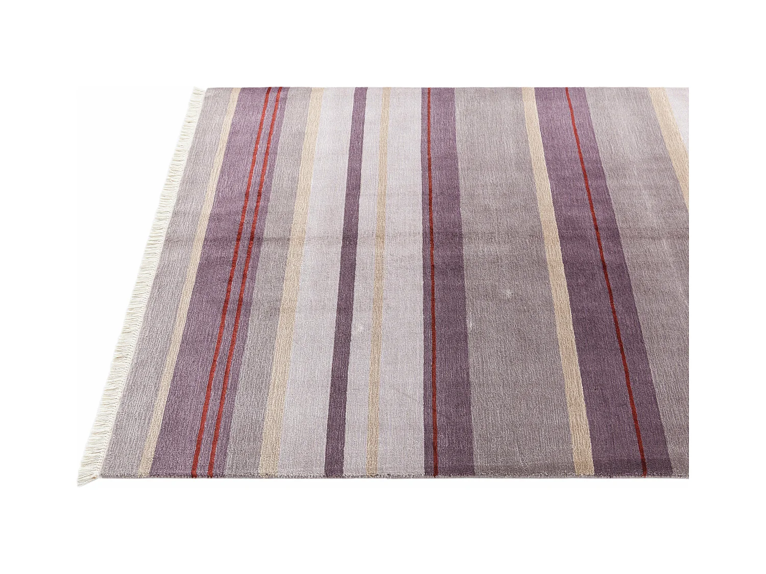 Wollteppich 119x185 Lila Darya