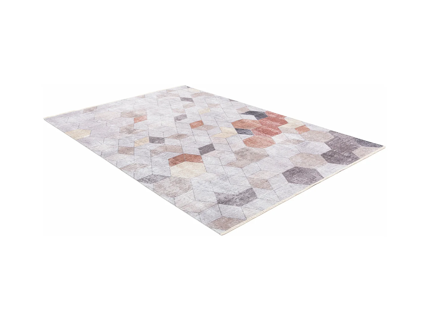 Tappeto per corridoio in lana 76x448 beige Kaizar